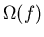 $\Omega(f)$