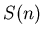 $S(n)$